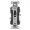 Hubbell Wiring Device-Kellems Straight Blade Receptacle, 5-20R, 20 A, 125V AC, 2 Pole, 3 Wire, Flush Mount, Grounded CR20LATR - alternate 2
